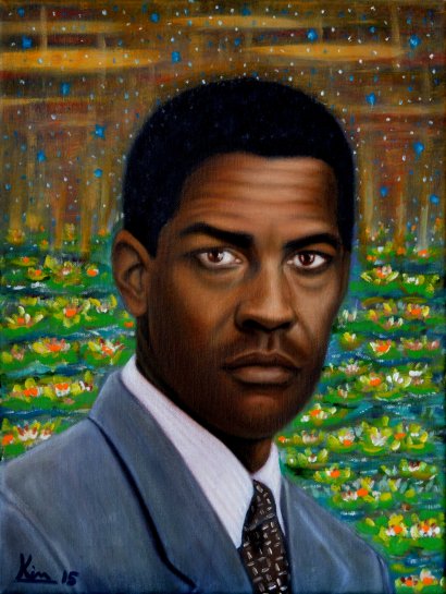 Oil Painting > Candy Park > Denzel Washington